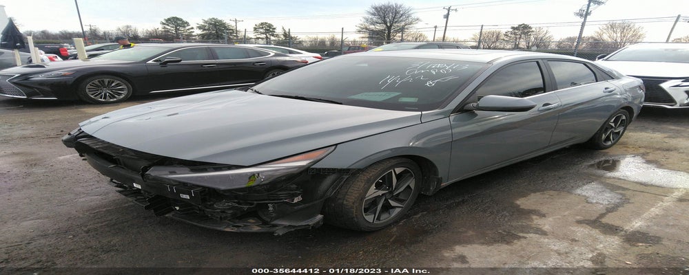KMHLN4AJ0MU011488 2021 HYUNDAI ELANTRA HYBRID photo no. 2