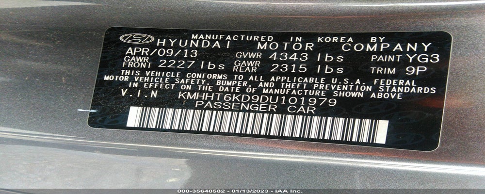 KMHHT6KD9DU101979 2013 HYUNDAI GENESIS COUPE photo no. 9