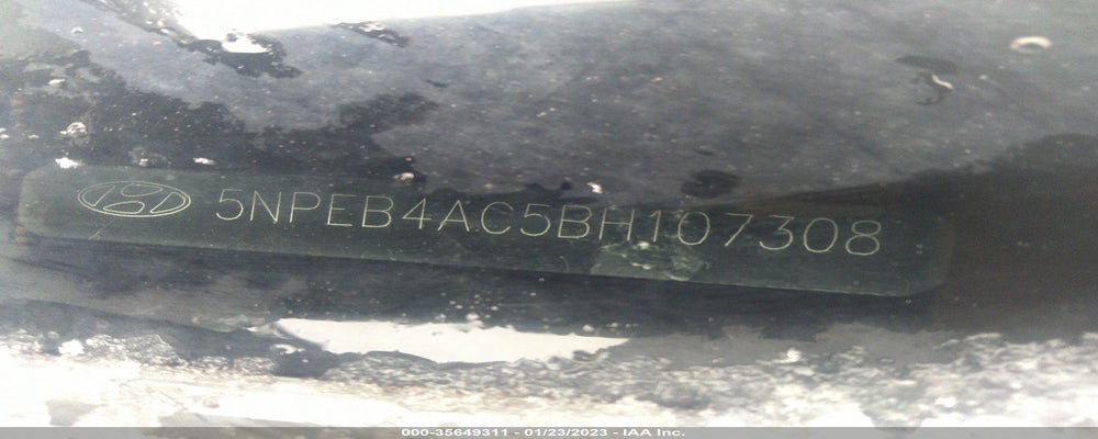 5NPEB4AC5BH107308 2011 HYUNDAI SONATA photo no. 9