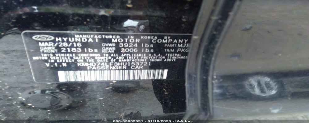 KMHD74LF3HU153721 2017 HYUNDAI ELANTRA photo no. 9