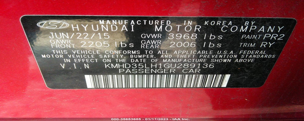 KMHD35LH1GU289136 2016 HYUNDAI ELANTRA GT photo no. 9