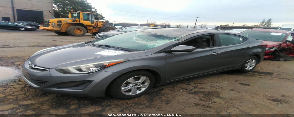 5NPDH4AE9EH464149 2014 HYUNDAI ELANTRA photo no. 2