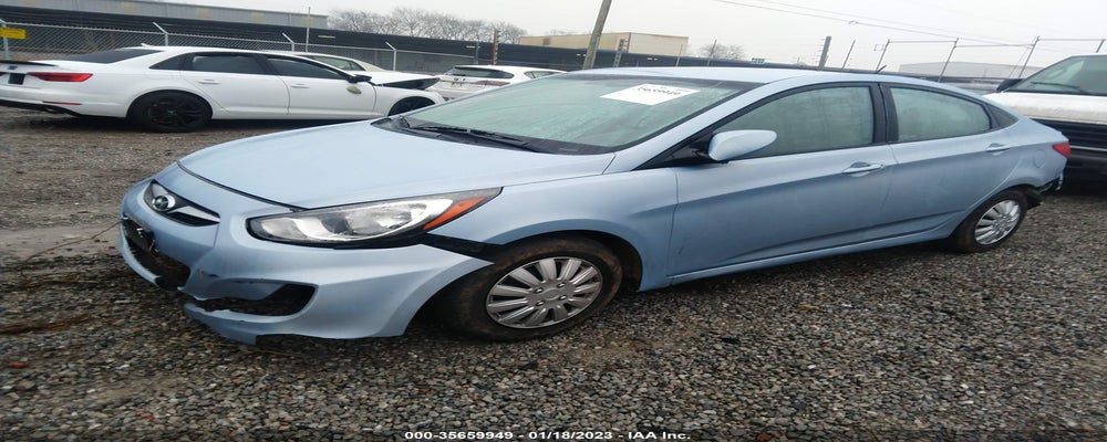 KMHCT4AE5EU693911 2014 HYUNDAI ACCENT photo no. 2