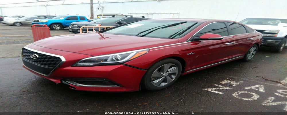 KMHE34L35HA065499 2017 HYUNDAI SONATA HYBRID photo no. 2