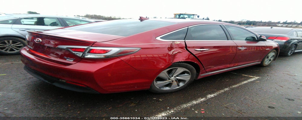 KMHE34L35HA065499 2017 HYUNDAI SONATA HYBRID photo no. 4
