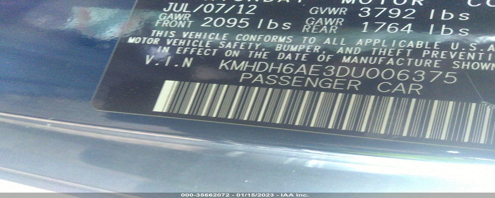 KMHDH6AE3DU006375 2013 HYUNDAI ELANTRA COUPE photo no. 9
