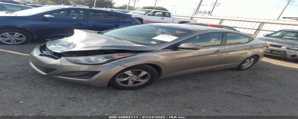 5NPDH4AE9EH537262 2014 HYUNDAI ELANTRA photo no. 2