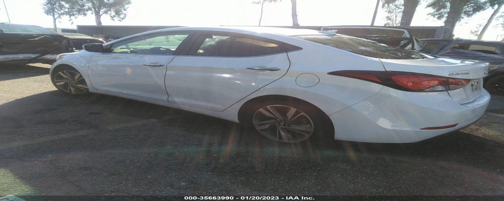 5NPDH4AEXEH463673 2014 HYUNDAI ELANTRA photo no. 3