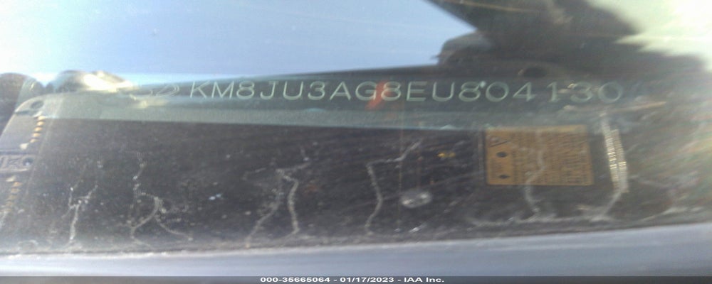 KM8JU3AG8EU804130 2014 HYUNDAI TUCSON photo no. 9