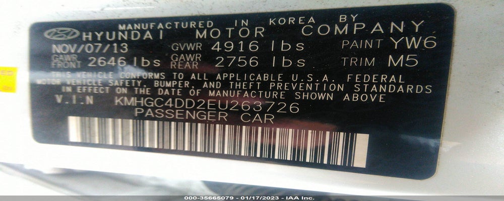 KMHGC4DD2EU263726 2014 HYUNDAI GENESIS photo no. 9