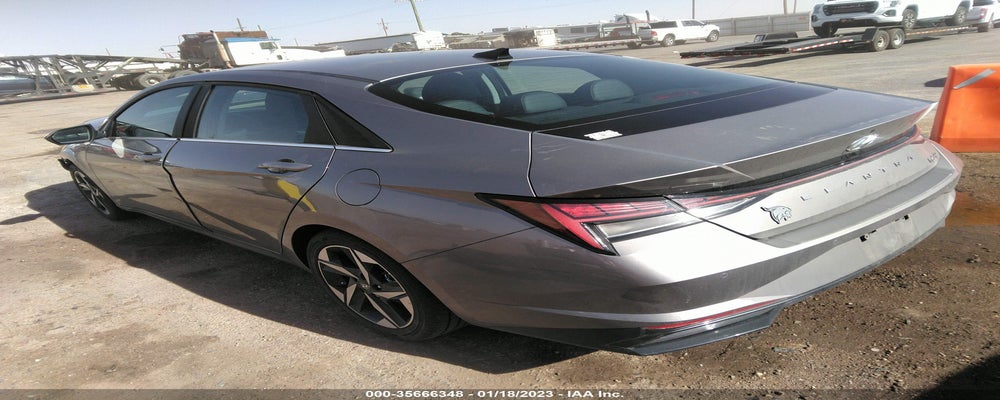 KMHLN4AJ0NU030947 2022 HYUNDAI ELANTRA HYBRID photo no. 3