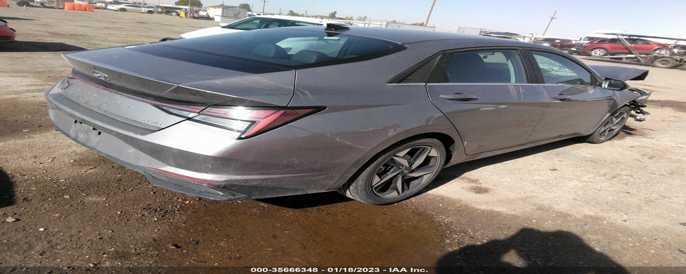 KMHLN4AJ0NU030947 2022 HYUNDAI ELANTRA HYBRID photo no. 4
