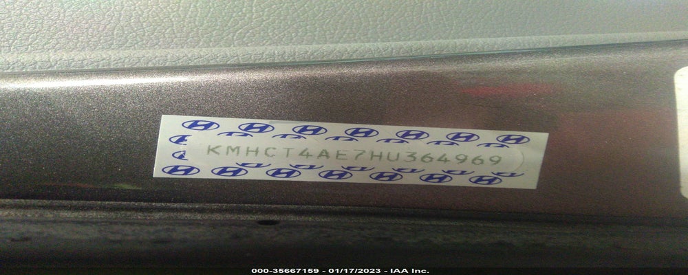 KMHCT4AE7HU364969 2017 HYUNDAI ACCENT photo no. 9