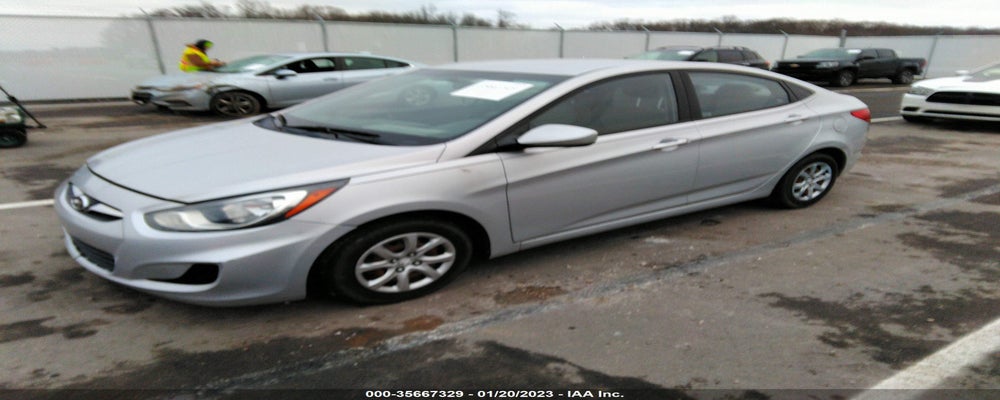 KMHCT4AE1EU740786 2014 HYUNDAI ACCENT photo no. 2