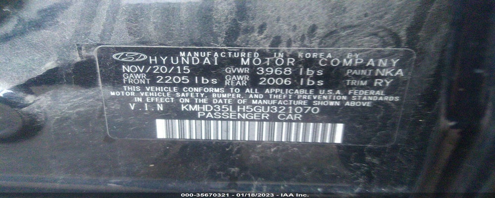 KMHD35LH5GU321070 2016 HYUNDAI ELANTRA GT photo no. 9