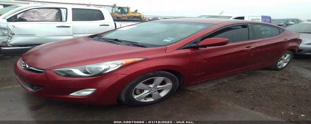 5NPDH4AE0DH238239 2013 HYUNDAI ELANTRA photo no. 2