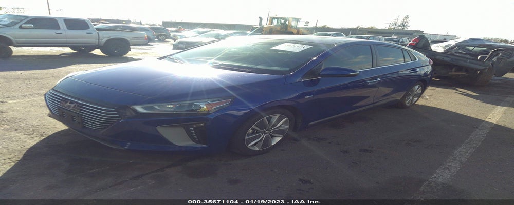 KMHC85LC7KU159422 2019 HYUNDAI IONIQ HYBRID photo no. 2