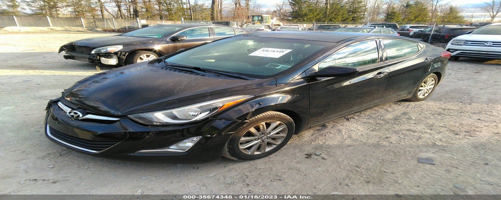 KMHDH4AE9EU143987 2014 HYUNDAI ELANTRA photo no. 2