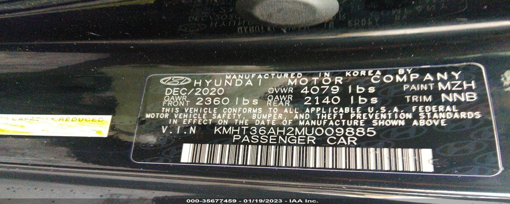 KMHT36AH2MU009885 2021 HYUNDAI VELOSTER N photo no. 9