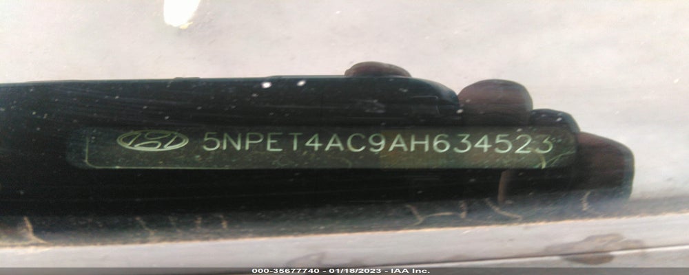 5NPET4AC9AH634523 2010 HYUNDAI SONATA photo no. 9