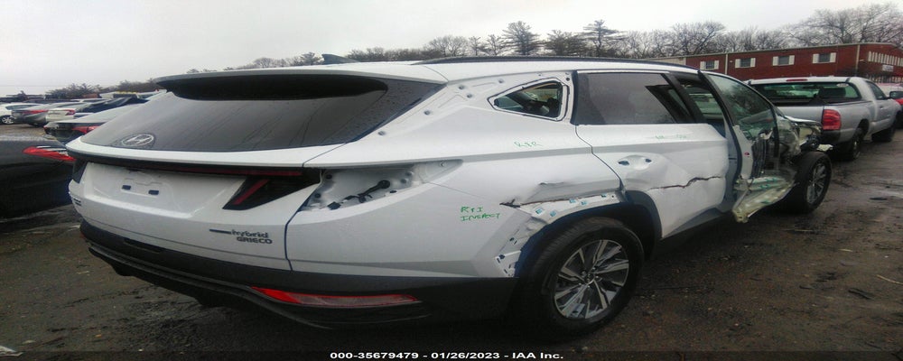 KM8JBCA10NU081505 2022 HYUNDAI TUCSON HYBRID photo no. 4