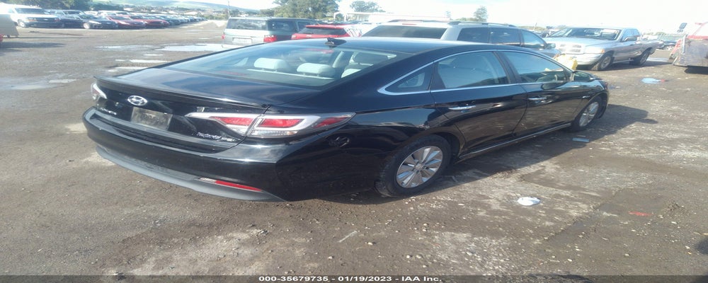 KMHE24L13GA031173 2016 HYUNDAI SONATA HYBRID photo no. 4