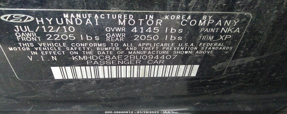KMHDC8AE2BU094407 2011 HYUNDAI ELANTRA TOURING photo no. 9