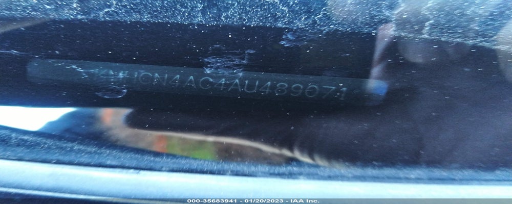 KMHCN4AC4AU489071 2010 HYUNDAI ACCENT photo no. 9