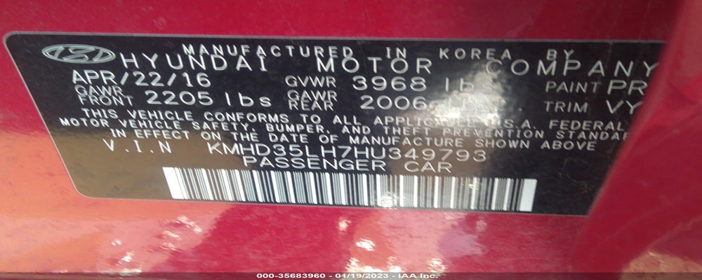 KMHD35LH7HU349793 2017 HYUNDAI ELANTRA GT photo no. 9