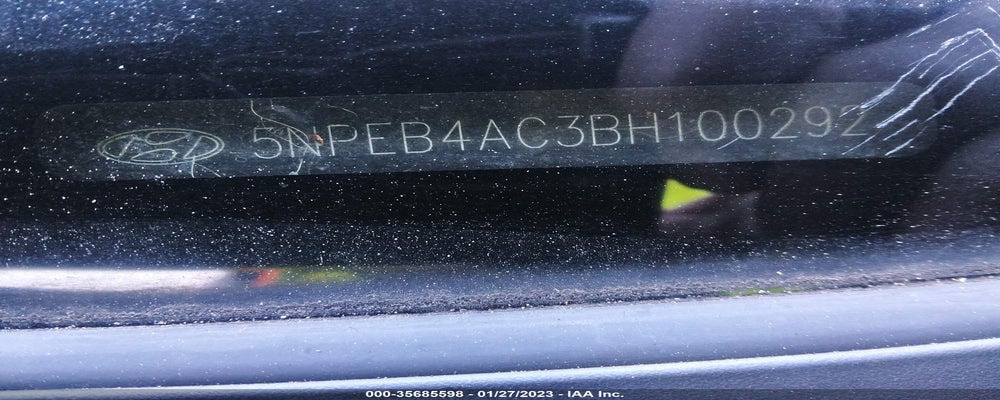 5NPEB4AC3BH100292 2011 HYUNDAI SONATA photo no. 9