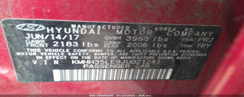 KMHH35LE9JU021241 2018 HYUNDAI ELANTRA GT photo no. 9