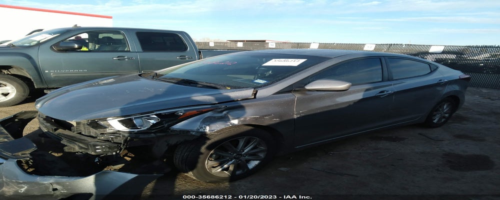 KMHDH4AE0FU358398 2015 HYUNDAI ELANTRA photo no. 2