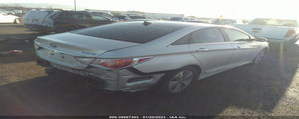 KMHEC4A48EA106134 2014 HYUNDAI SONATA HYBRID photo no. 4