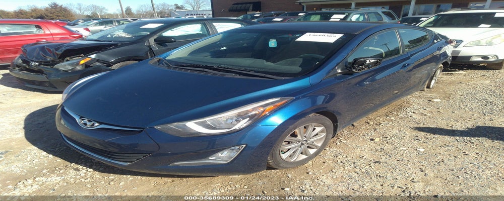 5NPDH4AE9GH704786 2016 HYUNDAI ELANTRA photo no. 2
