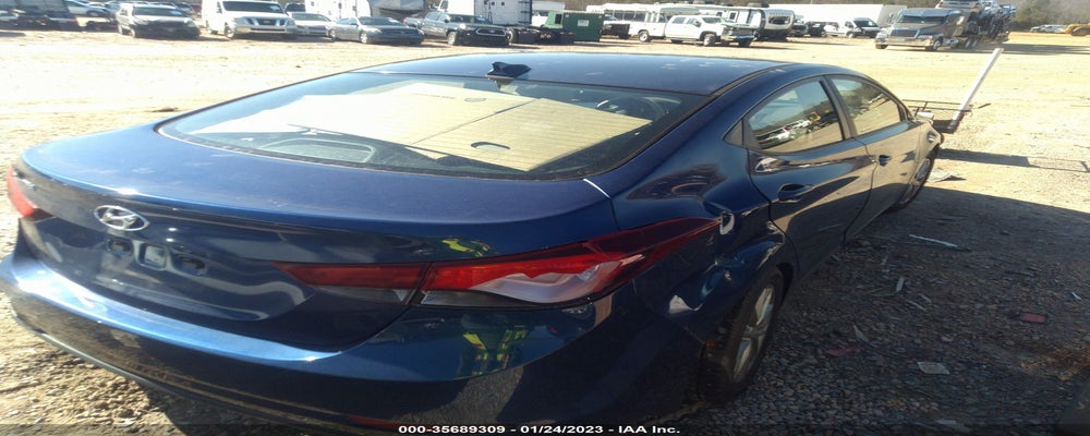 5NPDH4AE9GH704786 2016 HYUNDAI ELANTRA photo no. 4