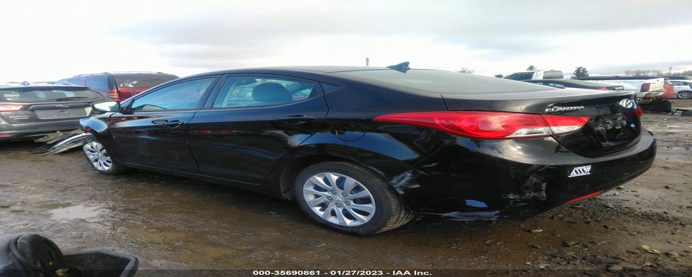 5NPDH4AE6CH068807 2012 HYUNDAI ELANTRA photo no. 3