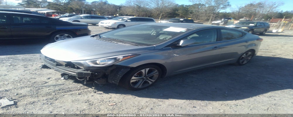 KMHDH4AH6FU455535 2015 HYUNDAI ELANTRA photo no. 2