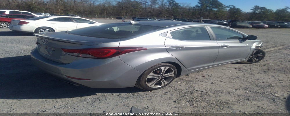 KMHDH4AH6FU455535 2015 HYUNDAI ELANTRA photo no. 4