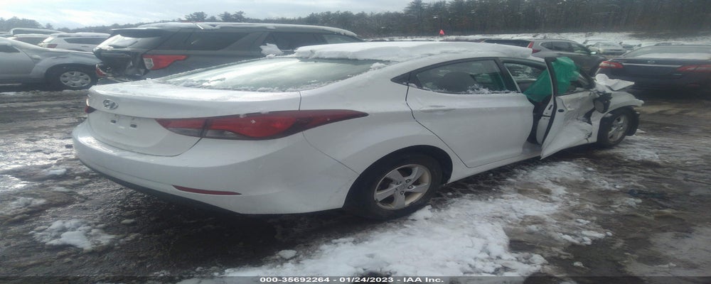 5NPDH4AE0EH487593 2014 HYUNDAI ELANTRA photo no. 4