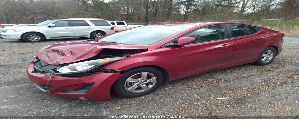 5NPDH4AE7EH479832 2014 HYUNDAI ELANTRA photo no. 2