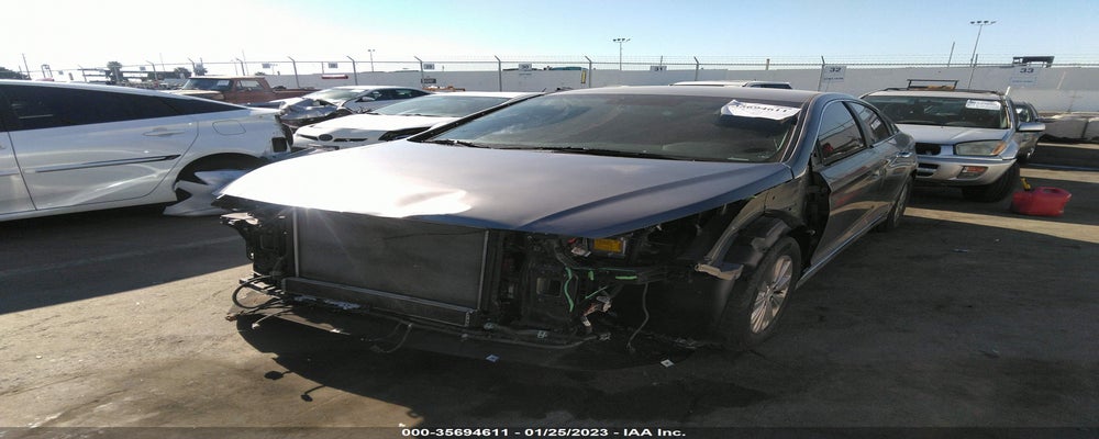 KMHE24L11HA059345 2017 HYUNDAI SONATA HYBRID photo no. 2