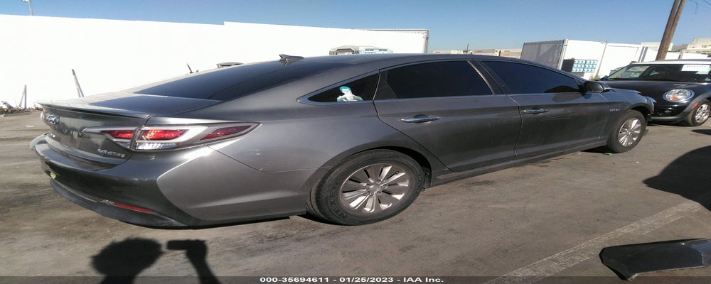 KMHE24L11HA059345 2017 HYUNDAI SONATA HYBRID photo no. 4