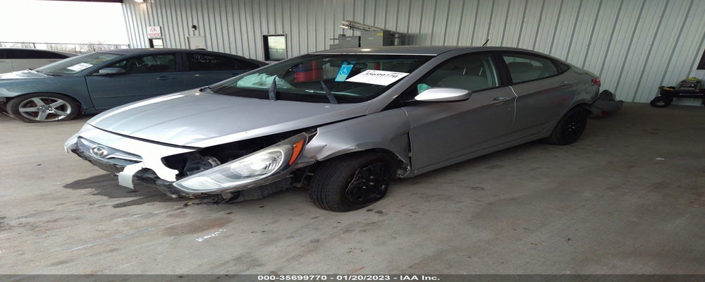 KMHCT4AE2EU634573 2014 HYUNDAI ACCENT photo no. 2
