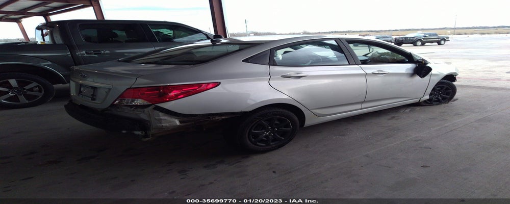 KMHCT4AE2EU634573 2014 HYUNDAI ACCENT photo no. 4