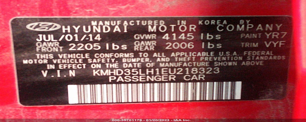 KMHD35LH1EU218323 2014 HYUNDAI ELANTRA GT photo no. 9