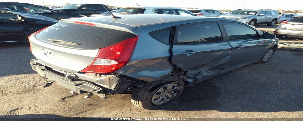 KMHCT5AE7HU354108 2017 HYUNDAI ACCENT photo no. 4