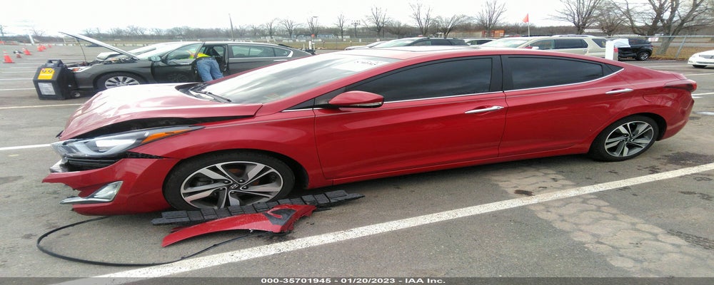 KMHDH4AE9FU223775 2015 HYUNDAI ELANTRA photo no. 2