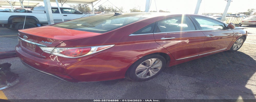 KMHEC4A41FA136674 2015 HYUNDAI SONATA HYBRID photo no. 4