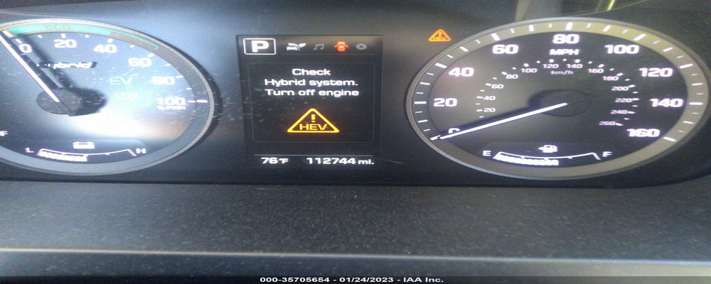 KMHE24L12GA013442 2016 HYUNDAI SONATA HYBRID photo no. 7