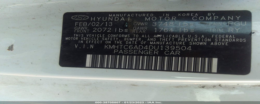 KMHTC6AD4DU139504 2013 HYUNDAI VELOSTER photo no. 9